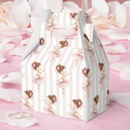 Tutu Ballerina Ballet Dancer Girl Birthday フェイバーボックス