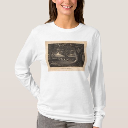 Tutuiの木、ハワイ Tシャツ (正面)