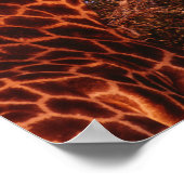 Tutwa, giraffe in Tetswana language,ポスター ポスター (角)