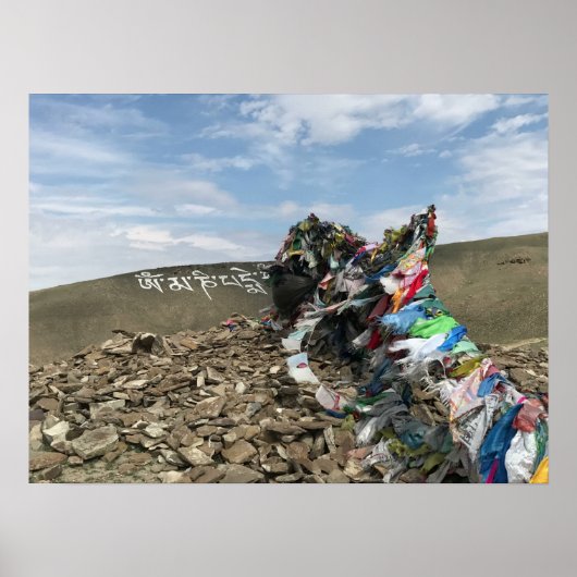 Tuva - om mani padme hum – 仏教のポスター ポスター (正面)