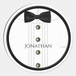 Tux結婚式用シール ラウンドシール