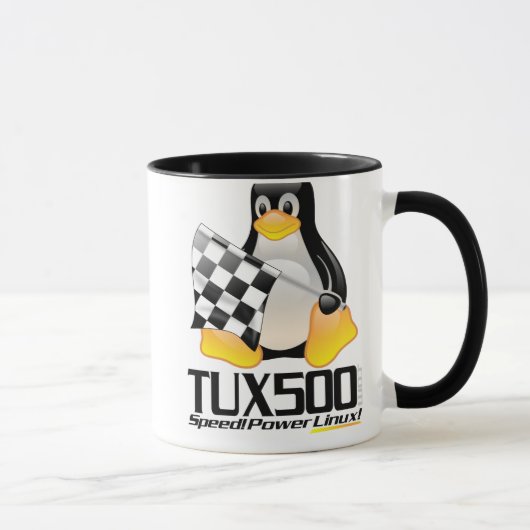 Tux500.comのマグ マグカップ (右)