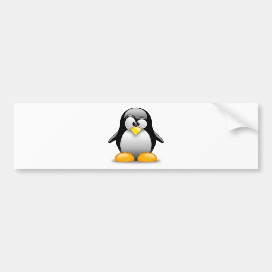 tux-1531289_640 バンパーステッカー (正面)