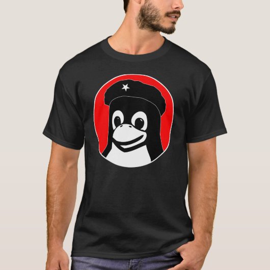 Tux Guevara (ダーク) Tシャツ (正面)