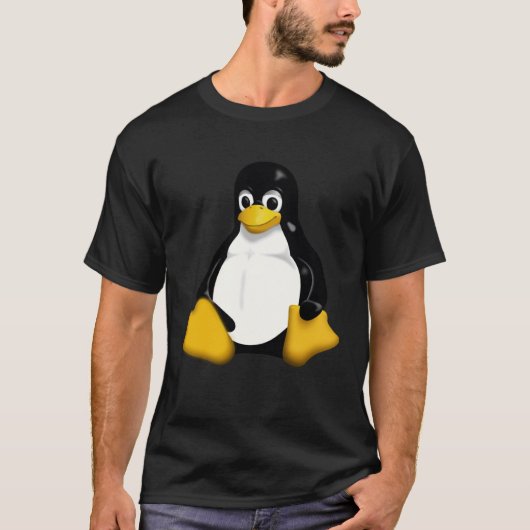 Tux Linuxペンギン Tシャツ (正面)