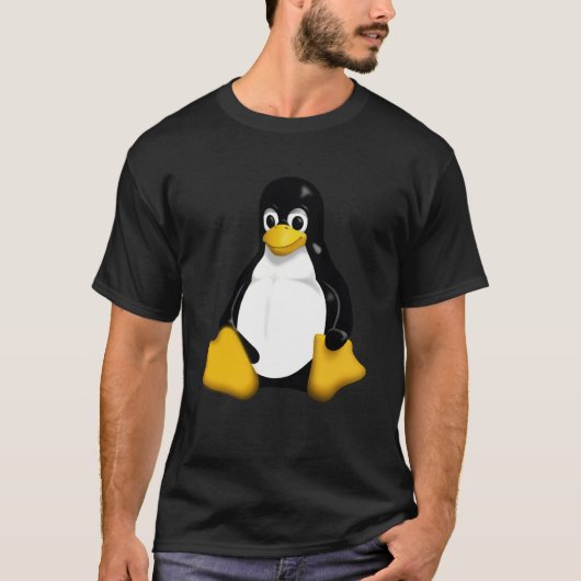 Tux Linuxペンギン Tシャツ (正面)