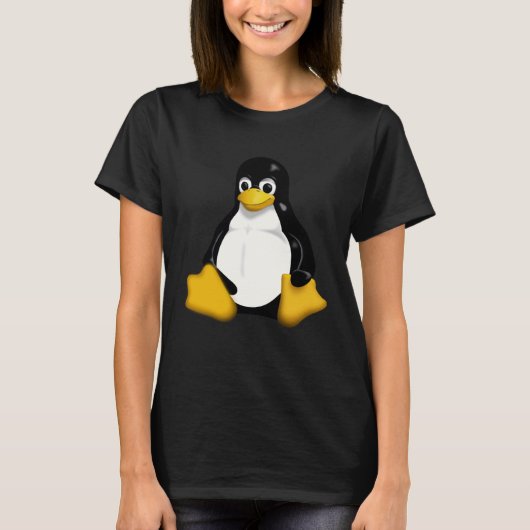 Tux Linuxペンギン Tシャツ (正面)