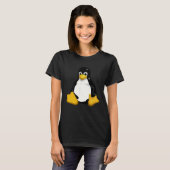 Tux Linuxペンギン Tシャツ (正面フル)