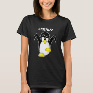 Tux Linux Leenux PenguinおたくComputer Freak Hacke Tシャツ