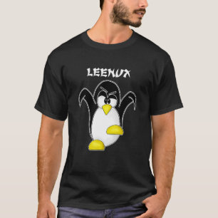 Tux Linux Leenux PenguinおたくComputer Freak Hacke Tシャツ