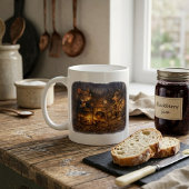 Tux & Twitch Campfire Evening コーヒーマグカップ