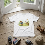 Tux & Twitch Meadow Kite Adventure トドラーTシャツ