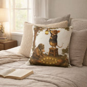 Tux & Twitch Woodland Evening Glow クッション