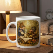 Tux & Twitch Woodland Tea Time コーヒーマグカップ