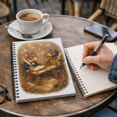 Tux & Twitch Woodland Writing Desk ノートブック