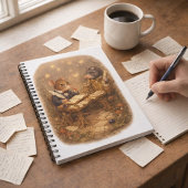 Tux & Twitch Woodland Writing Desk ノートブック