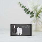 Tuxedesメンズ衣服フォーマル名刺 名刺 (スタンド正面)