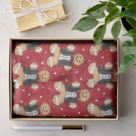 Tuxedes ChristmasのジンジャーブレッドCookie 薄葉紙