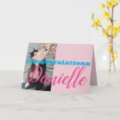 Tuxedoおもしろい猫おめでとう女性名刺入れ カード (黄色い花)