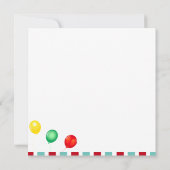 Tuxedoのかわいいカワウソ |ハッピーバースデー カード (裏面)