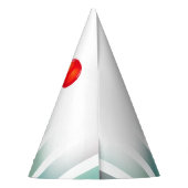 Tuxedoのかわいいカワウソ |子供の誕生日 パーティーハット (裏面)