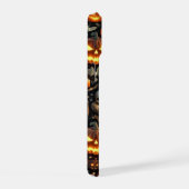 Tuxedoのスケルトン、カボチャ、ポーション iPhone 15ケース (右側面)