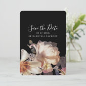 Tuxedoクラシックダークブラックアンティークヴィンテージ写真 セーブザデート (スタンド正面)