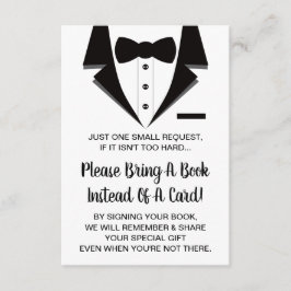 Tuxedoブックカード、ベビー用ブック エンクロージャーカード