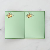 Tuxedo子猫アットクリスマス シーズンカード (内部)