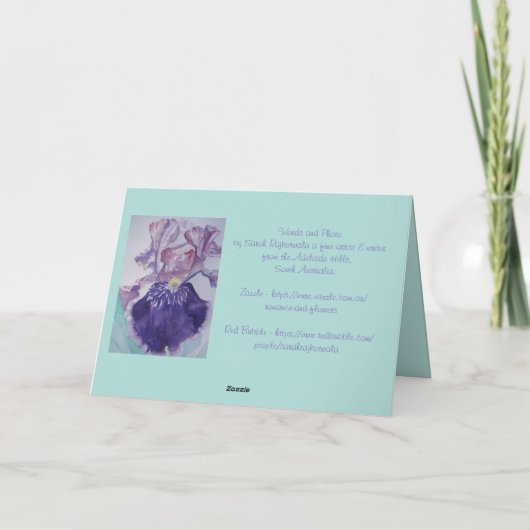 Tuxedo猫メキおもしろいシコ波かわいい誕生日カード カード (裏面)