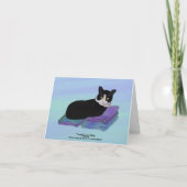 Tuxedo猫昼寝引退用カード カード (裏面)