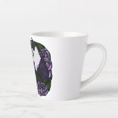 Tuxedo猫白黒の子猫 カフェラテマグ (右)