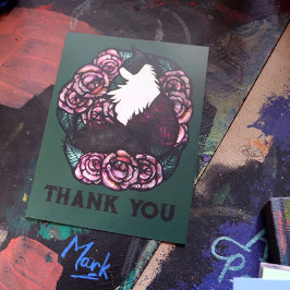 Tuxedo猫白黒の子猫 ポストカード