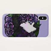 Tuxedo猫白黒の子猫 Case-Mate iPhoneケース (裏面(横))