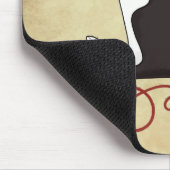 Tuxedo猫 – 幸せな日 マウスパッド (コーナー)