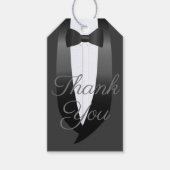 Tuxedo結婚's Thank You Giftメッセージカード ギフトタグ (正面)