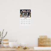 Tuxedo 2025壁暦を誇る水彩ネズミ ポスター (キッチン)