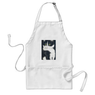 Tuxedo cat スタンダードエプロン