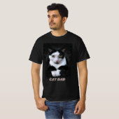 Tuxedo Cat (テキストなし) Tシャツ (正面フル)
