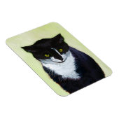 Tuxedo Cat 絵画's – かわいいオリジナル猫アート マグネット (右側)