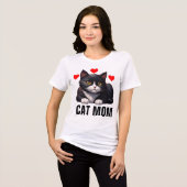 TUXEDO CAT MOM Tシャツ (正面全面)