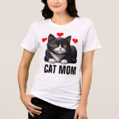TUXEDO CAT MOM Tシャツ (正面)