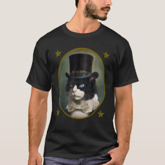 Tuxedo Cat Presidents Day George Washington Abraha Tシャツ