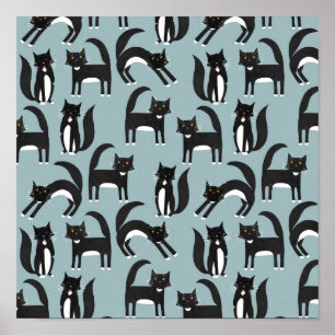 Tuxedo Cats ポスター