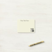 Tuxedo Cats ポストイット (デスク上)