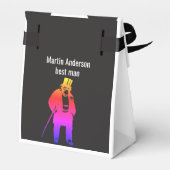 Tuxedo Groomsman 🎩花婿介添人プレゼント フェイバーボックス (裏面サイド)