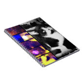Tuxedo Kittenフォトアートノート ノートブック (右側)