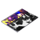Tuxedo Kittenフォトアートノート ノートブック (左側)