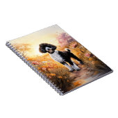 Tuxedo Poodleノート ノートブック (右側)