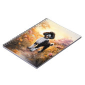 Tuxedo Poodleノート ノートブック (左側)